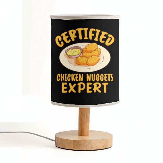 Certified Chicken Nuggets Expert Fabric Lamps