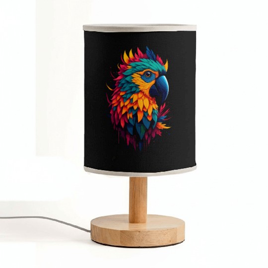 macaw Fabric Lamps