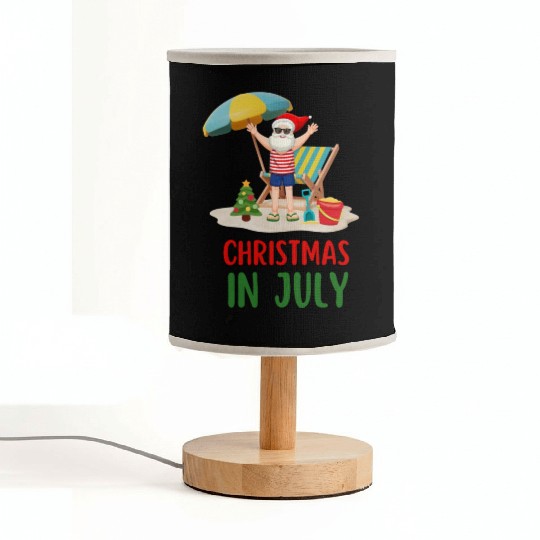 CHRISTMAS IN JULY Fabric Lamps