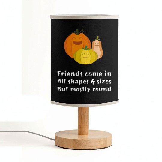 Halloween Vegetable Friends Fabric Lamps