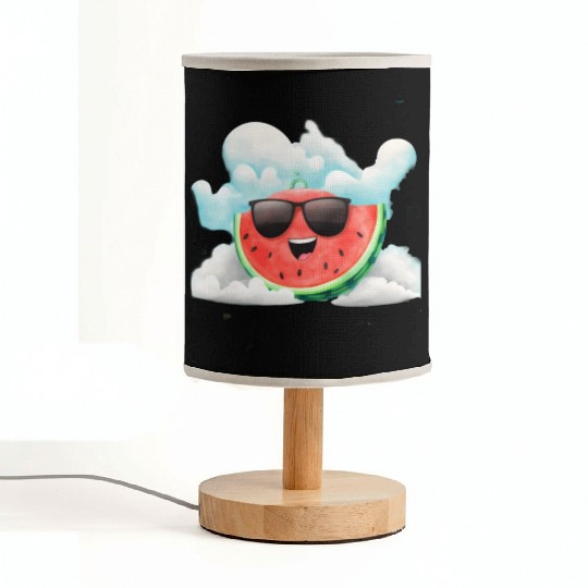 Cute Watermelon Party Summer Melon Fruit Fabric Lamps