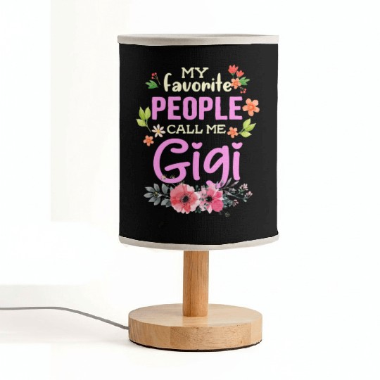 My Favorite People Call Me Gigi Fabric Lamps