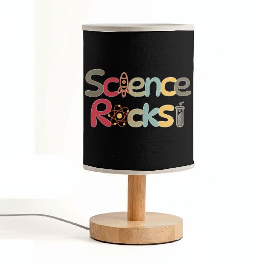 Science Rocks Science Teacher Chemistry Fabric Lamps