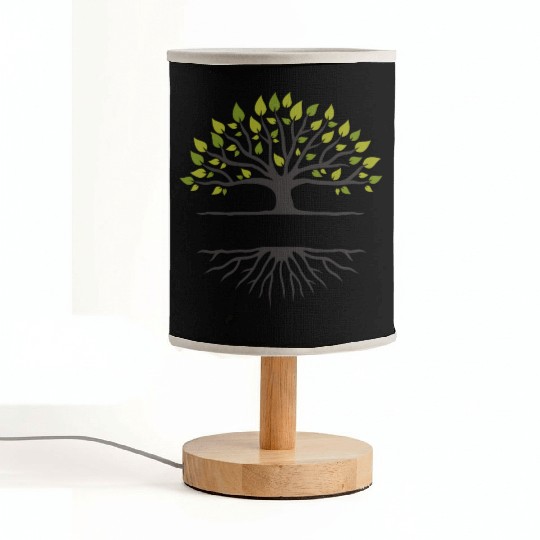 Family Reunion,, Family Reunion Tree, tree logo Fabric Lamps