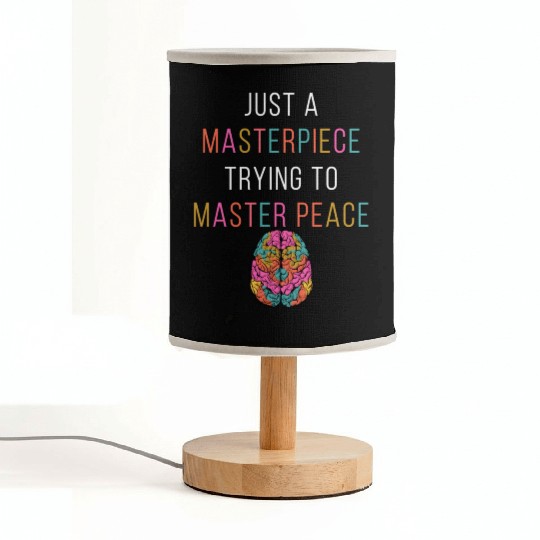 Just A Masterpiece Mental Health Awareness Green S Fabric Lamps