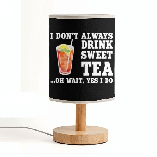 Funny Sweet Tea Humor Costume Fabric Lamps