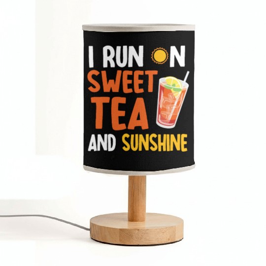 Sweet Tea And Sunshine Fabric Lamps