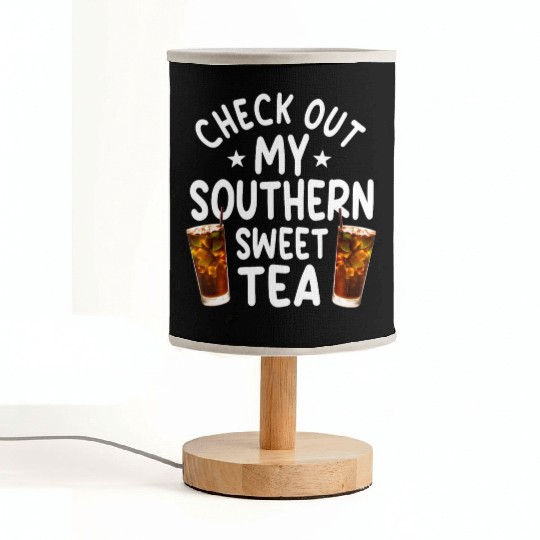 Southern Sweet Tea Outfit Fabric Lamps