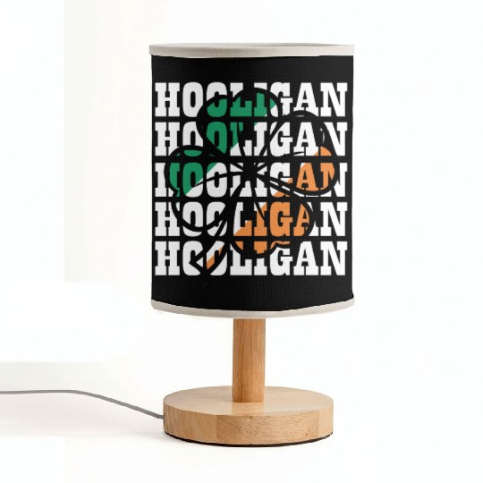 Hooligan Irish Flag Clover Leaf Fabric Lamps