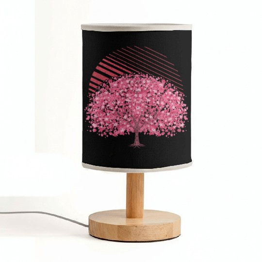 cherry blossom tree gift Japanese Sakura Fabric Lamps