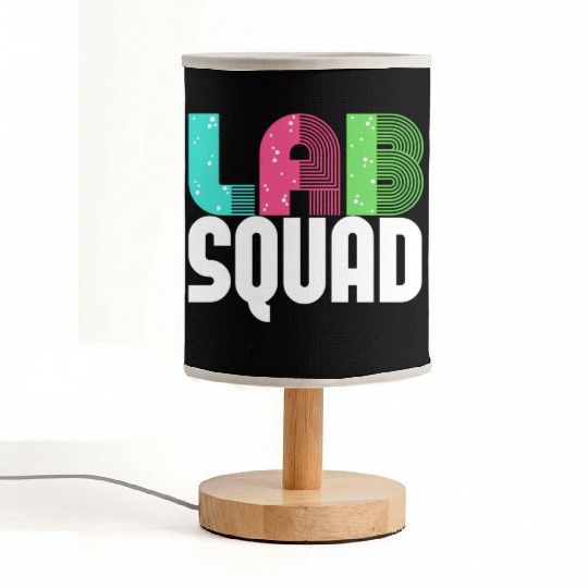 Lab Squad Lab Tech Laboratory Assistant Fabric Lamps