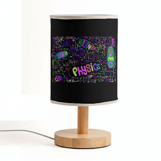 Theoretical Physics Geek Nerd Stem Science Fabric Lamps