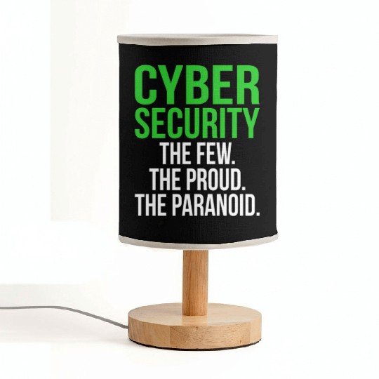 Cyber Security Computer It Tech Software Programme Fabric Lamps