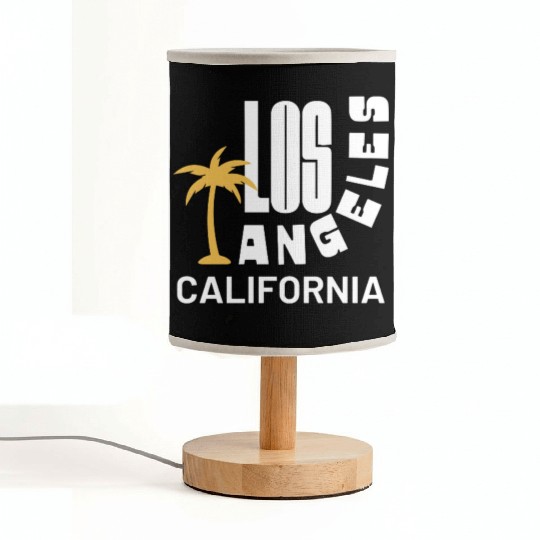 Los Angeles, LA California Fabric Lamps