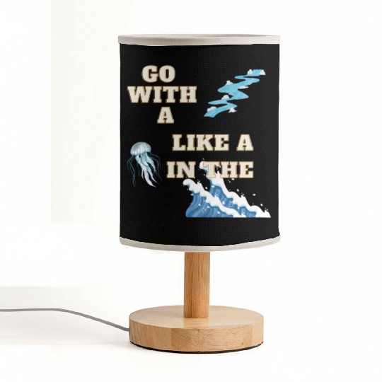 Embracing the Jellyfish Mentality Fabric Lamps
