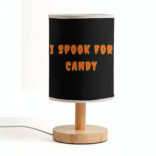 I Spook For Candy nostalgia Fabric Lamps