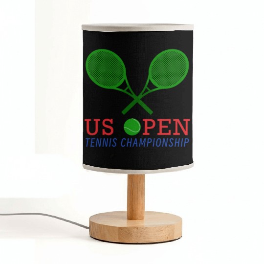 Tennis - Tennis Championship - Tennis Tournament Fabric Lamps