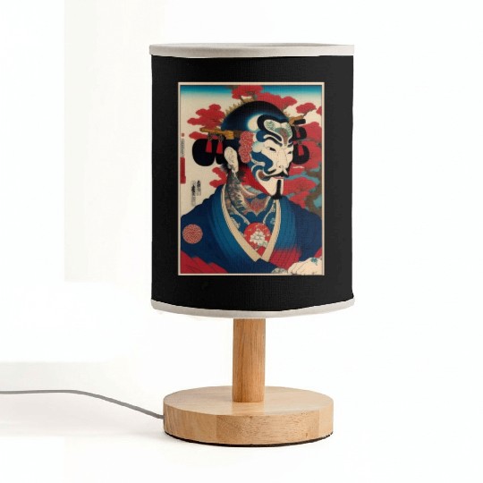 Yakuza Warriors of the Edo Night Fabric Lamps