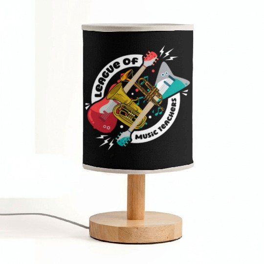 Music Teacher League Fabric Lamps
