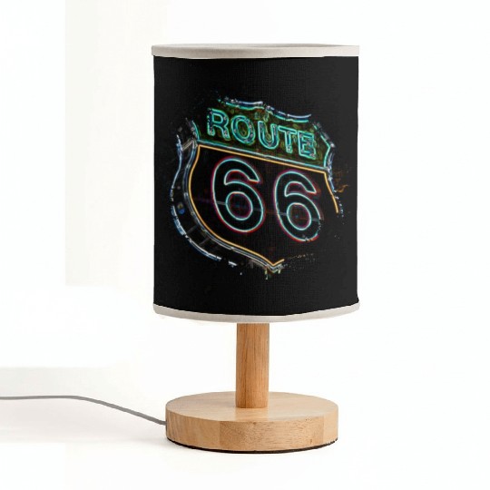 Route 66 Fabric Lamps