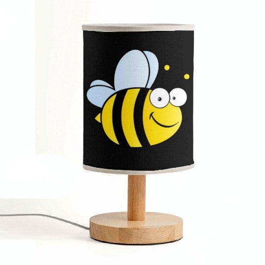 Bumble Bee Fabric Lamps