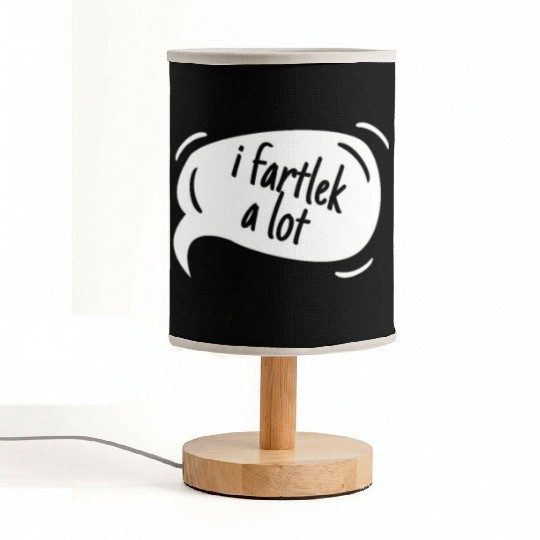 Cross Country Run Fabric Lamps, I Fartlek A Lot, Unisex