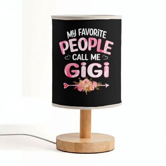 My People Call Me Gigi Fabric Lamps