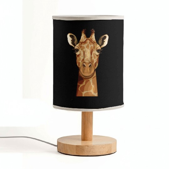 Giraffe Head Fabric Lamps