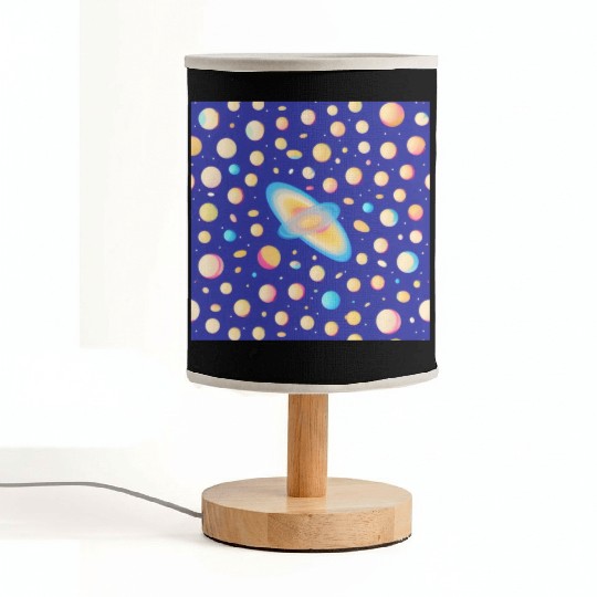 Galaxy nebula art Fabric Lamps