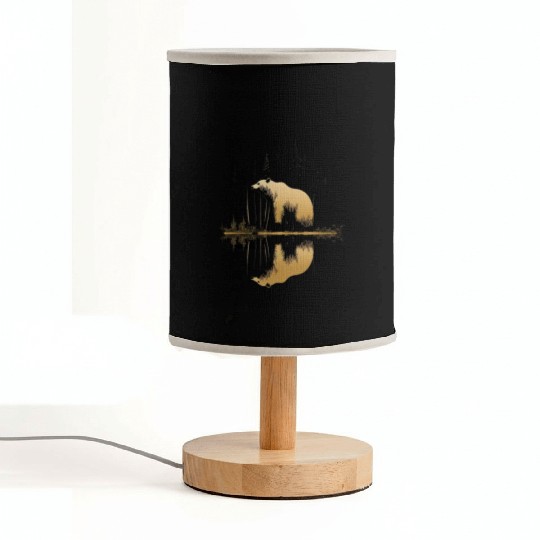 Bear Animal Grizzly Natures Fabric Lamps