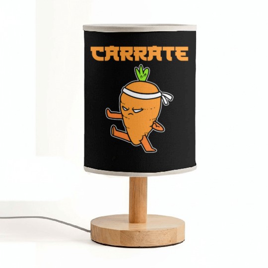 Carrot Pun Vegetarian Fabric Lamps