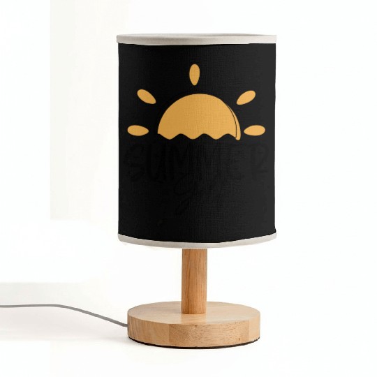 Yellow Summer Golf Fabric Lamps
