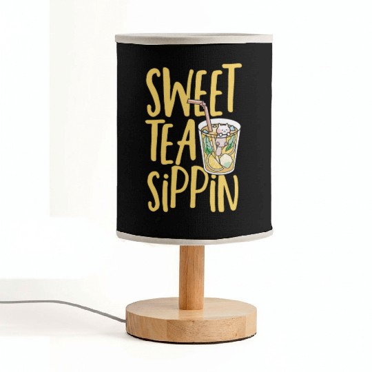 Sweet Tea Sippin Iced Tea Drink Ice Tea Fabric Lamps