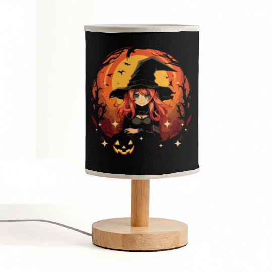 Anime Halloween Kawaii Trick Or Treat Spooky Manga Fabric Lamps