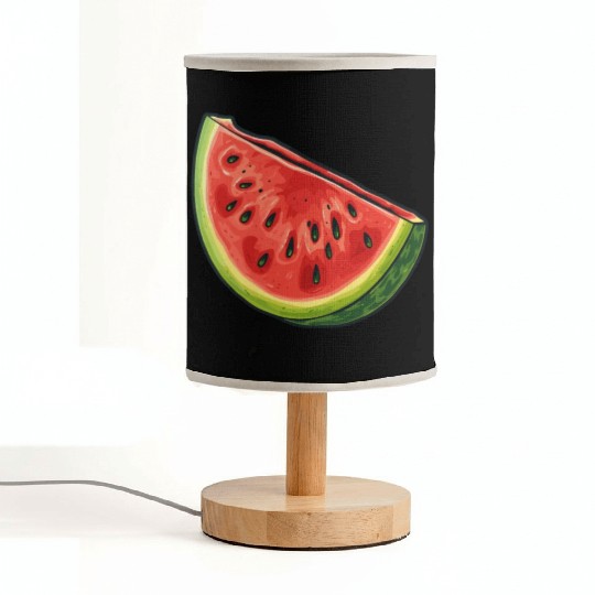 Watermelon Slice - Sweet Summer Vibes Fabric Lamps
