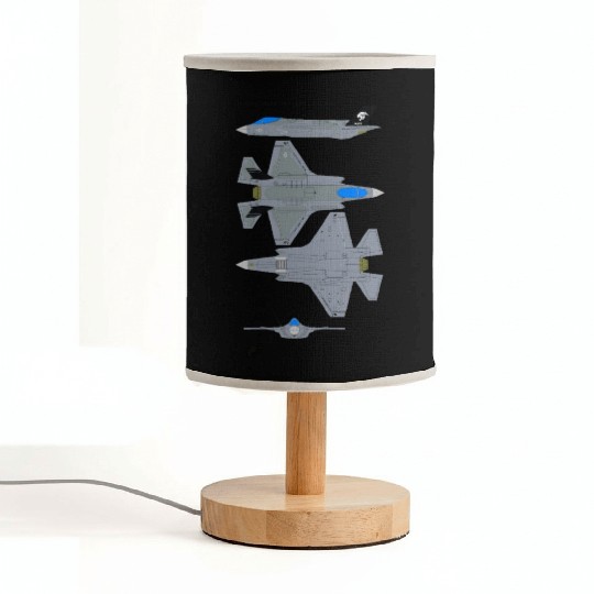 Lockheed Martin F 35B Lightning Fabric Lamps