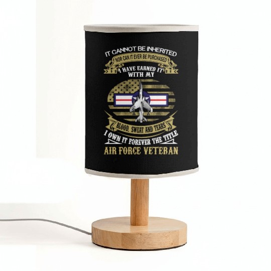 F105 Air Force Veteran Fabric Lamps