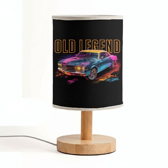 Muscle Car Fabric Lamps