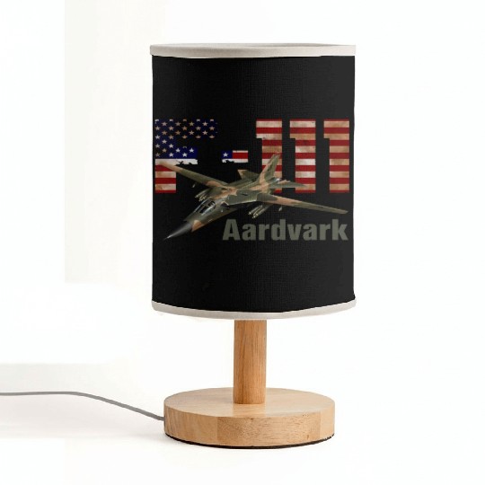 F 111 Aardvark US AIrforce Fabric Lamps