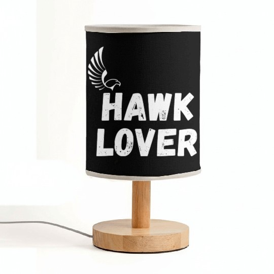 Hawk Lover Fabric Lamps