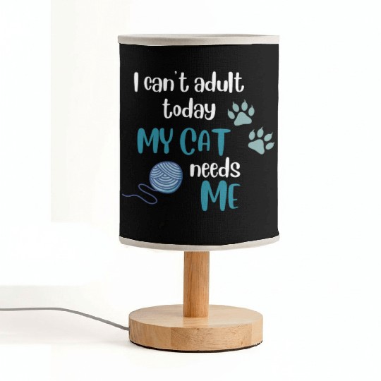 Cat Meme Funny Fabric Lamps