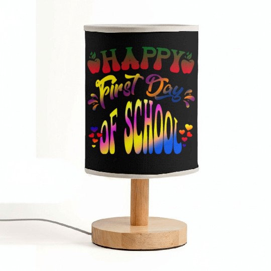 Happy Last Day Of School Teacher Student Graduatio Fabric Lamps