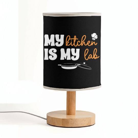 My Kitchen Is My Lab For Chef Cooking Lover Funny Fabric Lamps