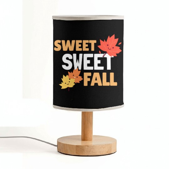 Sweet Fall Autumn Season Fabric Lamps