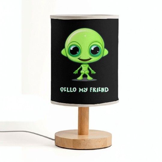 Cute alien Fabric Lamps