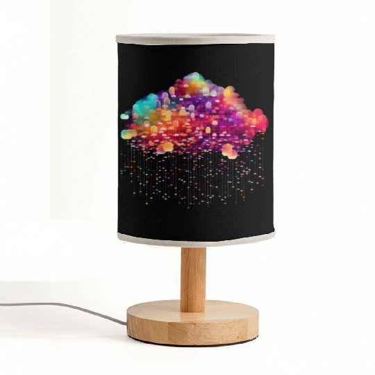 Cloud Computing Cyberpunk Developer IT Computer Fabric Lamps