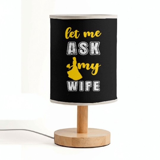 Let me ask my wife Fabric Lamps