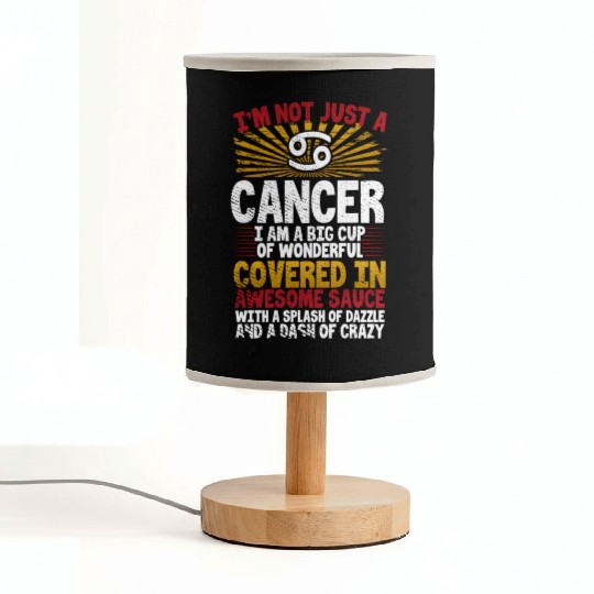 Astrology Sun Sign Cancer Zodiac Traits Fabric Lamps