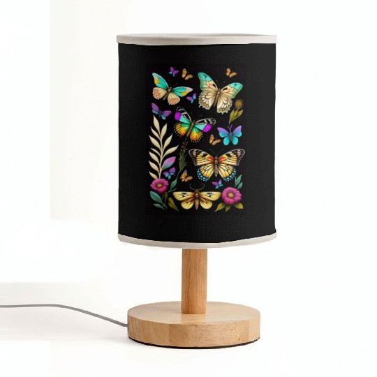 Vibrant Spectrum Fabric Lamps