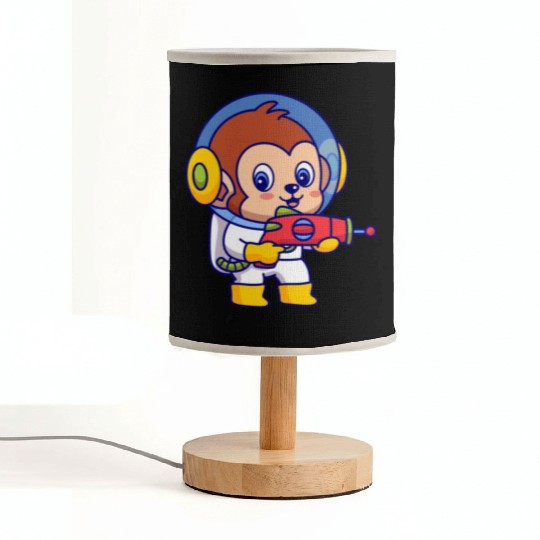 Monkey Galaxy Astronaut Fabric Lamps